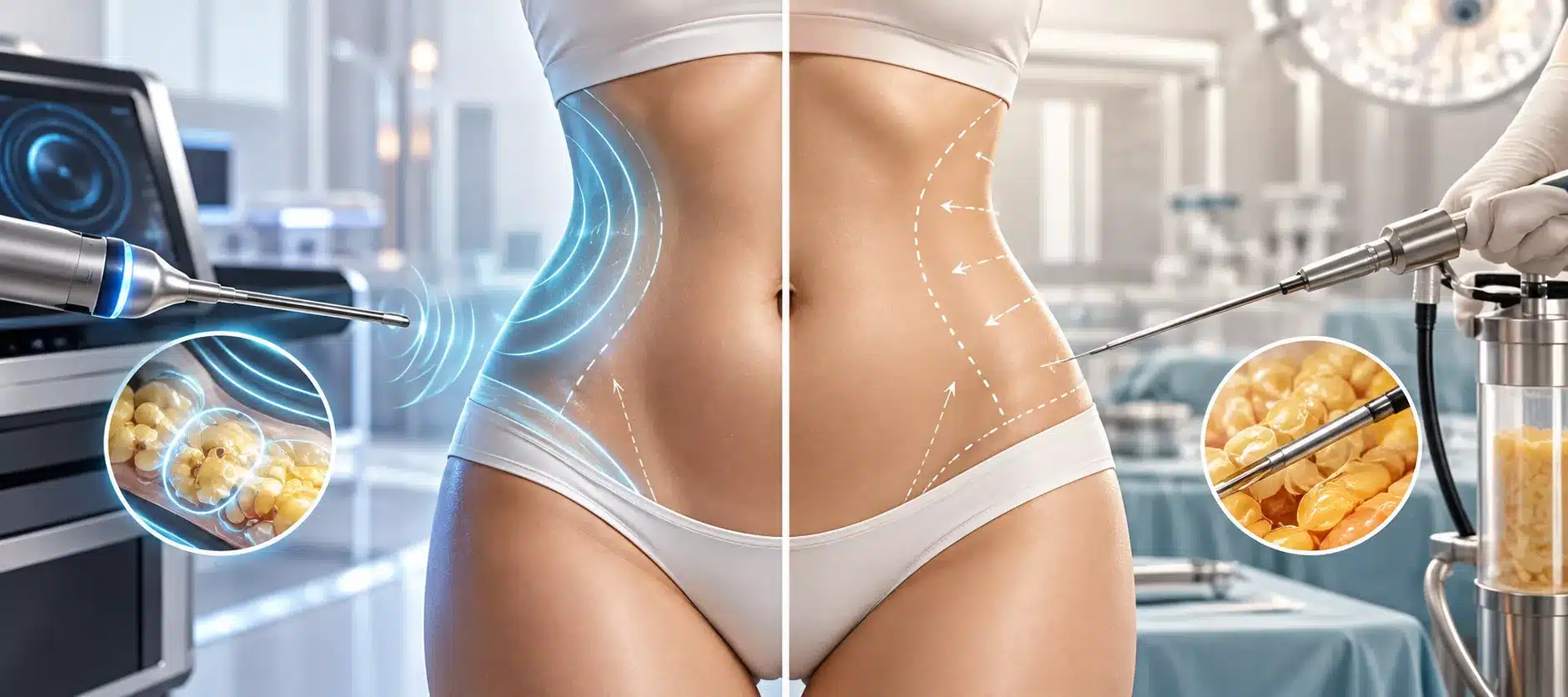 VASER vs Traditional Liposuction Key Differences